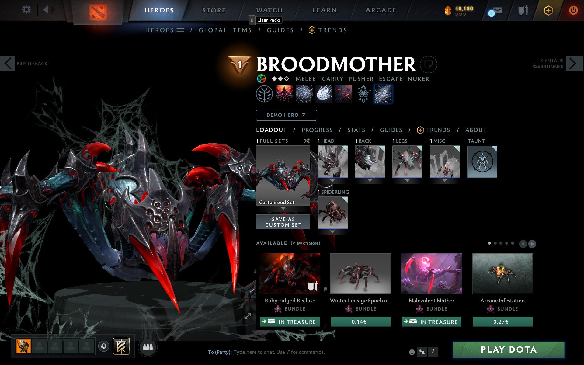 Immortal | MMR: 5835 - Behavior: 10000