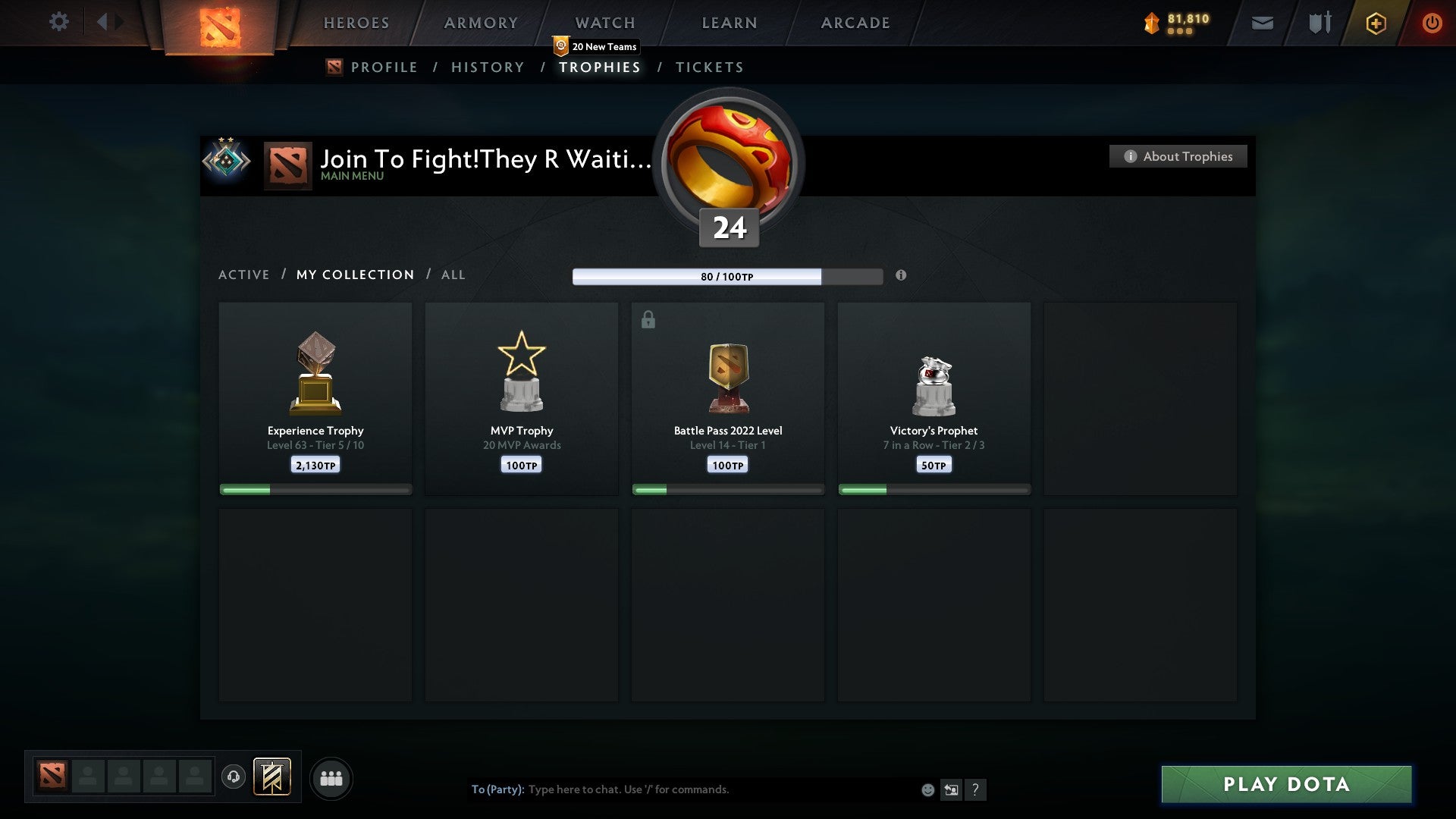 Crusader II | MMR: 1738 - Behavior: 9123 - Communication: 9123