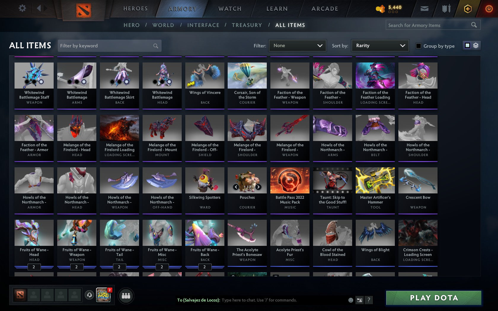 Legend I | MMR: 3026 - Behavior: 11242 - Communication: 10790