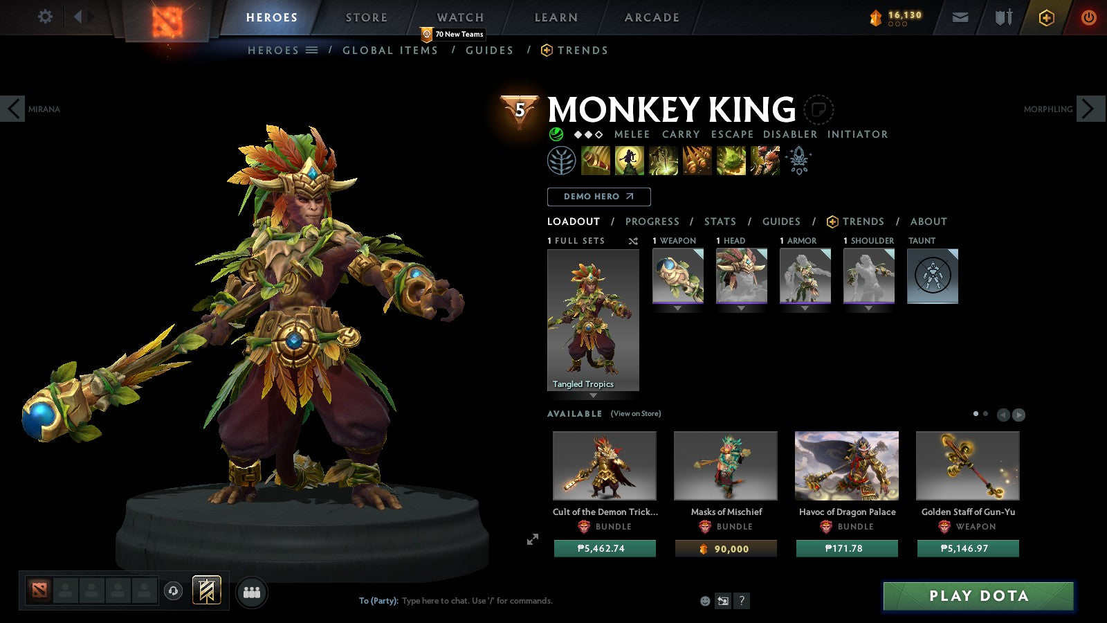 Ancient II | MMR: 3948 - Behavior: 10000