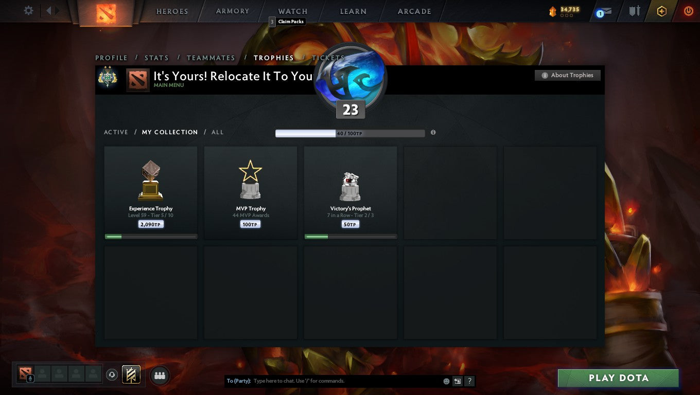 Archon II | MMR: 2405 - Behavior: 10000 - Communication: 10000