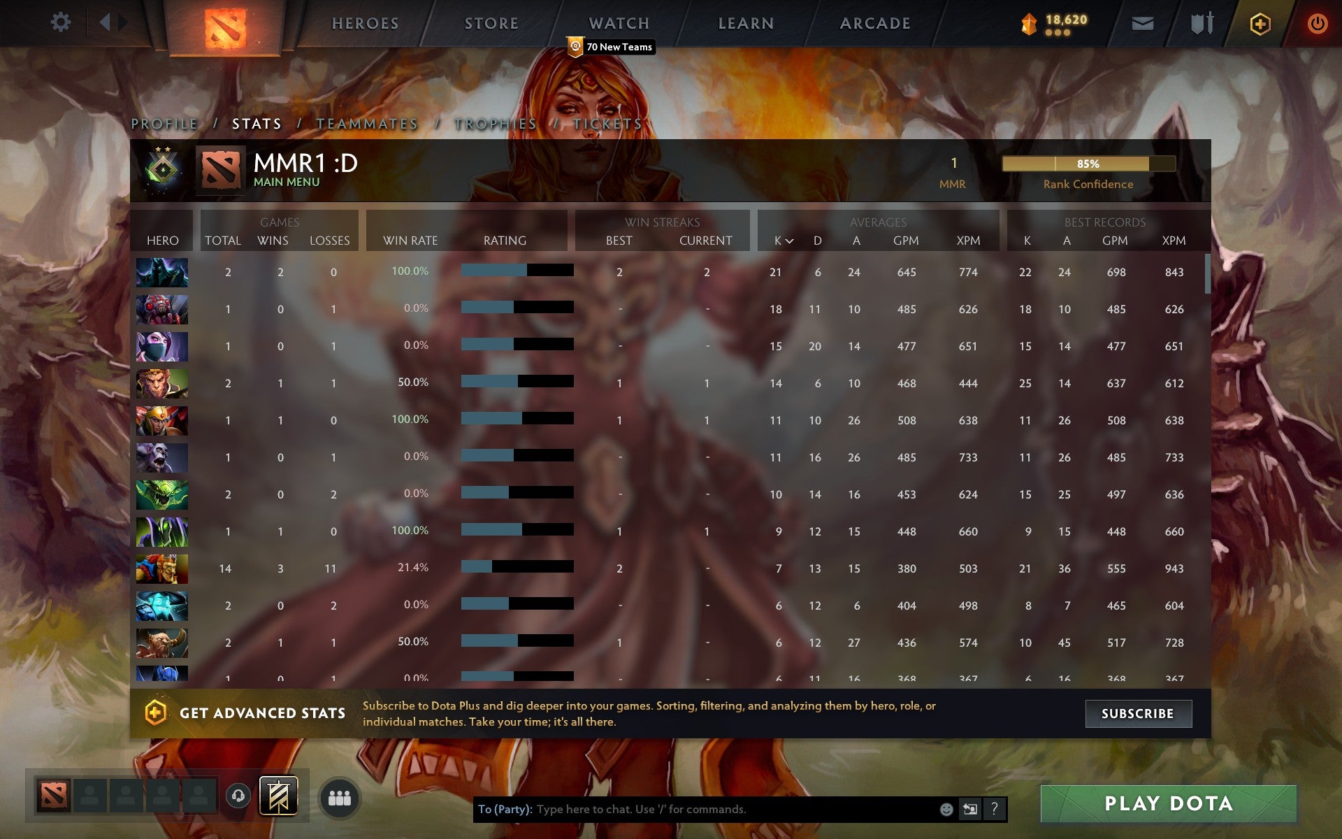 Herald II | MMR: 1 - Behavior: 9633