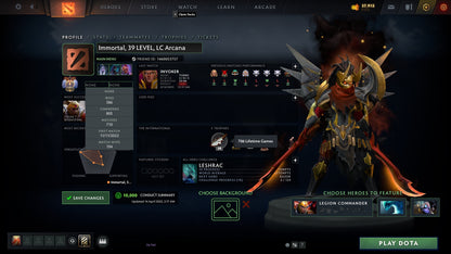 Immortal | MMR: 5770 - Behavior: 10000