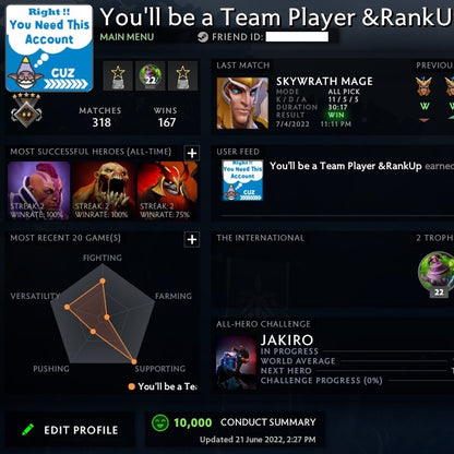 Guardian V | MMR: 1410 - Behavior: 10000