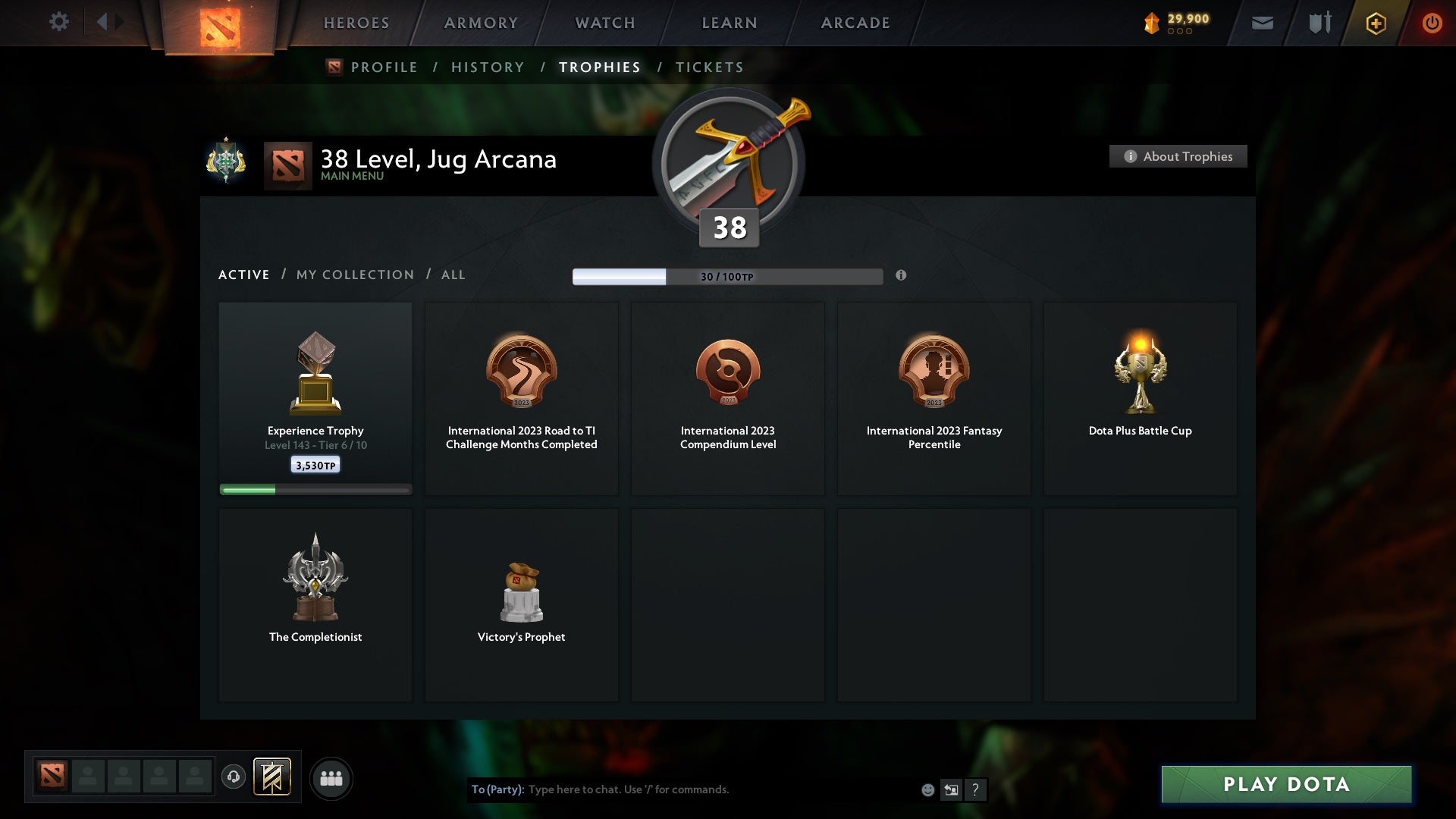 Archon I | MMR: 2458 - Behavior: 8024 - Communication: 8024