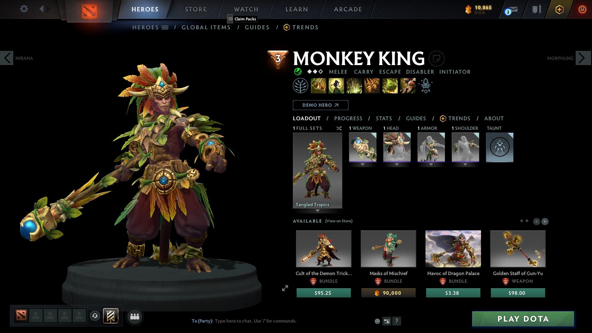 Legend I | MMR: 3158 - Behavior: 10000