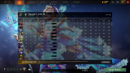 Herald I | MMR: 150 - Behavior: 9373