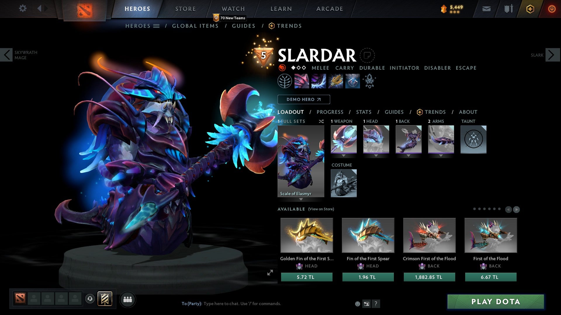 Ancient V | MMR: 4505 - Behavior: 10000