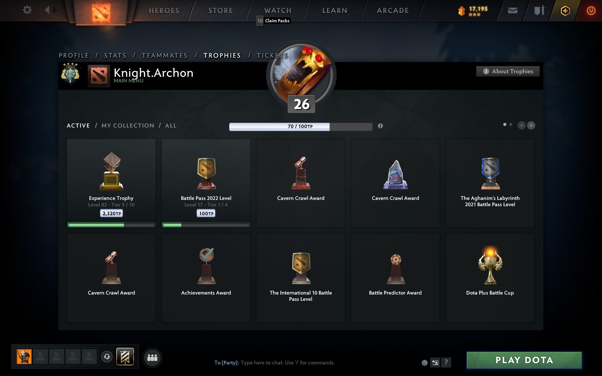 Archon IV | MMR: 2829 - Behavior: 10000