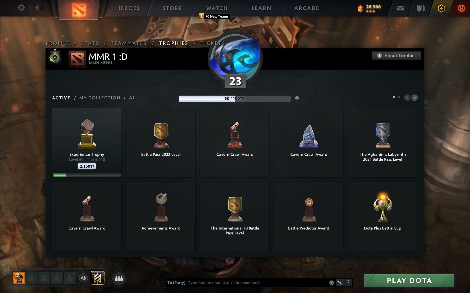 Herald I | MMR: 1 - Behavior: 10000