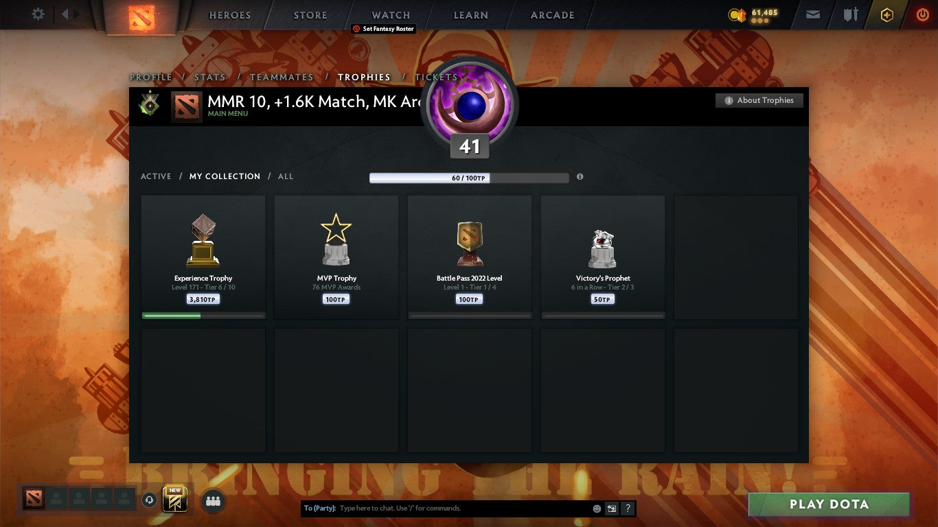 Herald I | MMR: 10 - Behavior: 9260