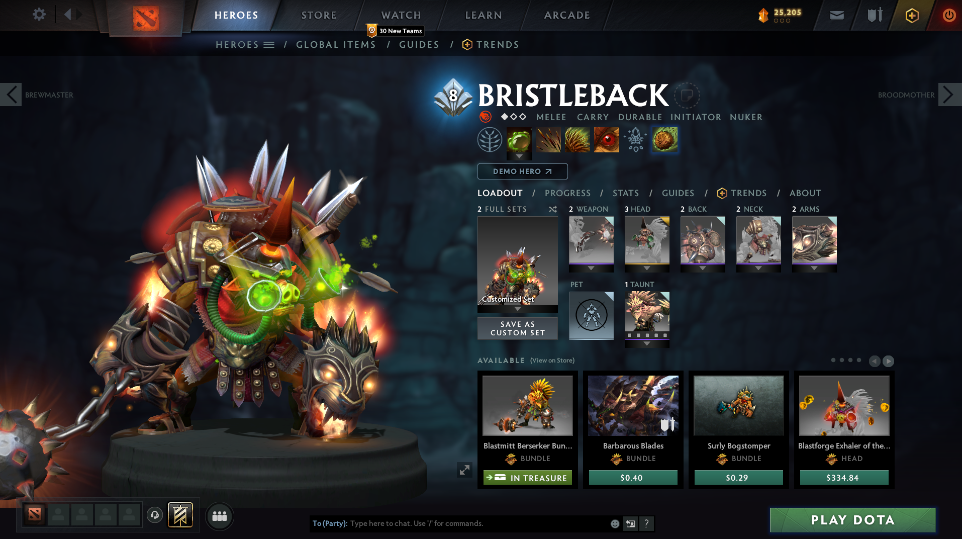 Immortal [ 283 ] | MMR: 8630 - Behavior: 10000