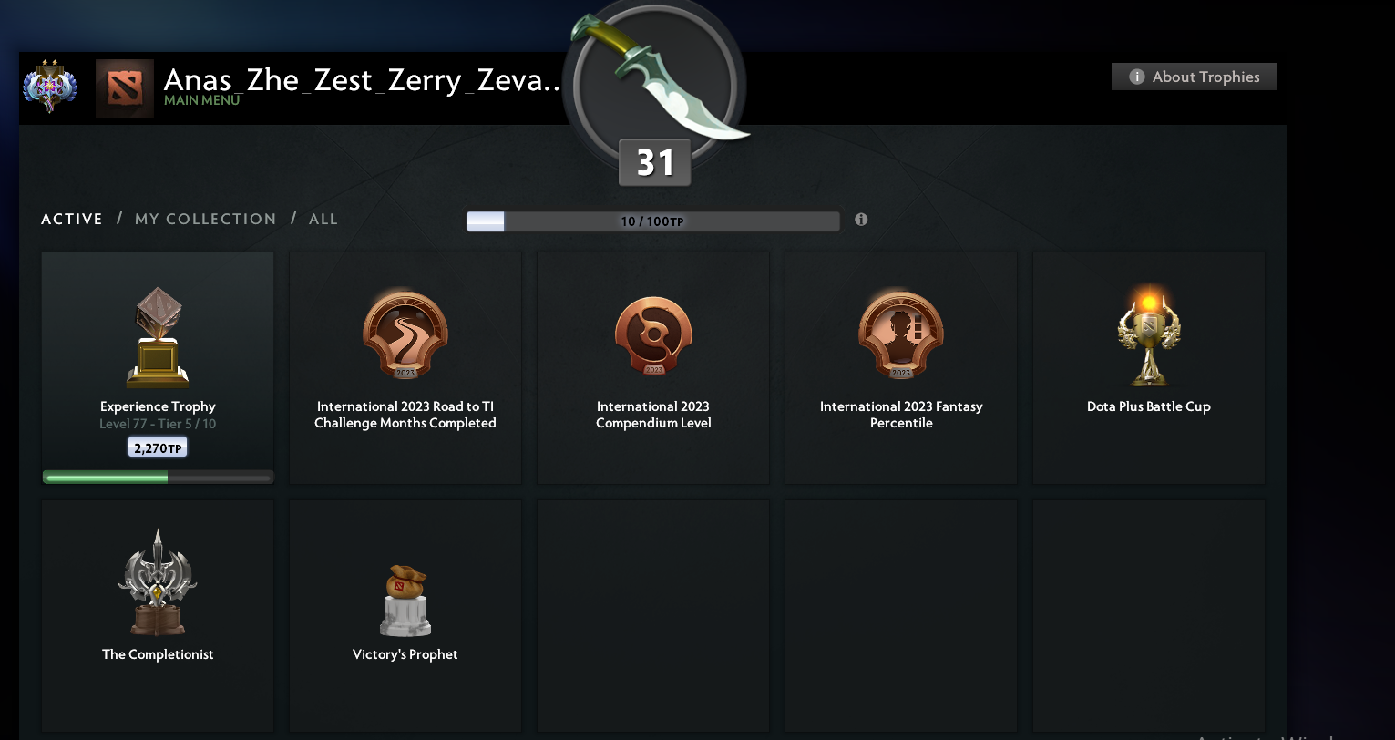 Ancient II | MMR: 4125 - Behavior: 10133 - Communication: 10133