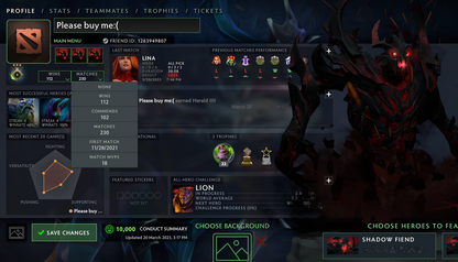 Herald III | MMR: 390 - Behavior: 10000