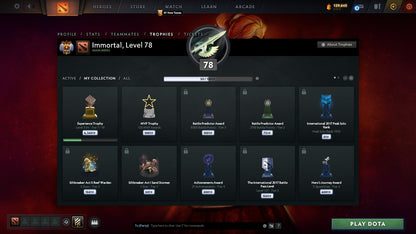 Immortal | MMR: 7610 - Behavior: 10000