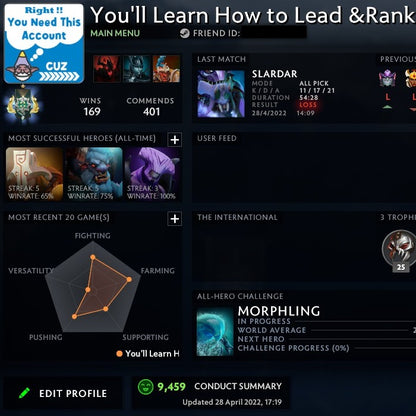 Crusader I | MMR:2290 - Behavior: 9459