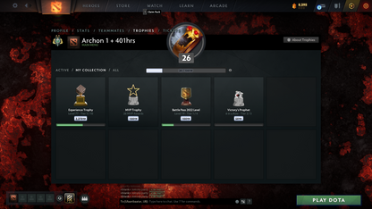 Archon I | MMR: 2444 - Behavior: 6364