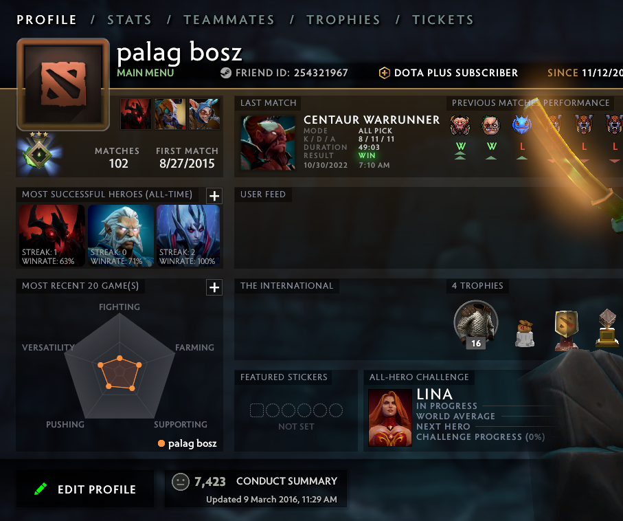 Héraut III | MMR : 420 - Comportement : 7423 