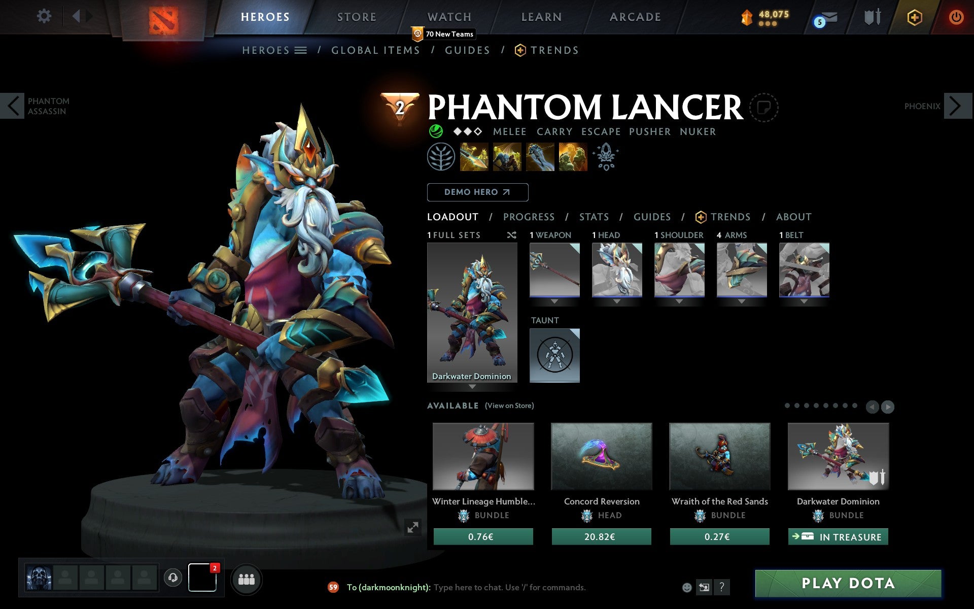 Legend II | MMR: 3354 - Behavior: 9507