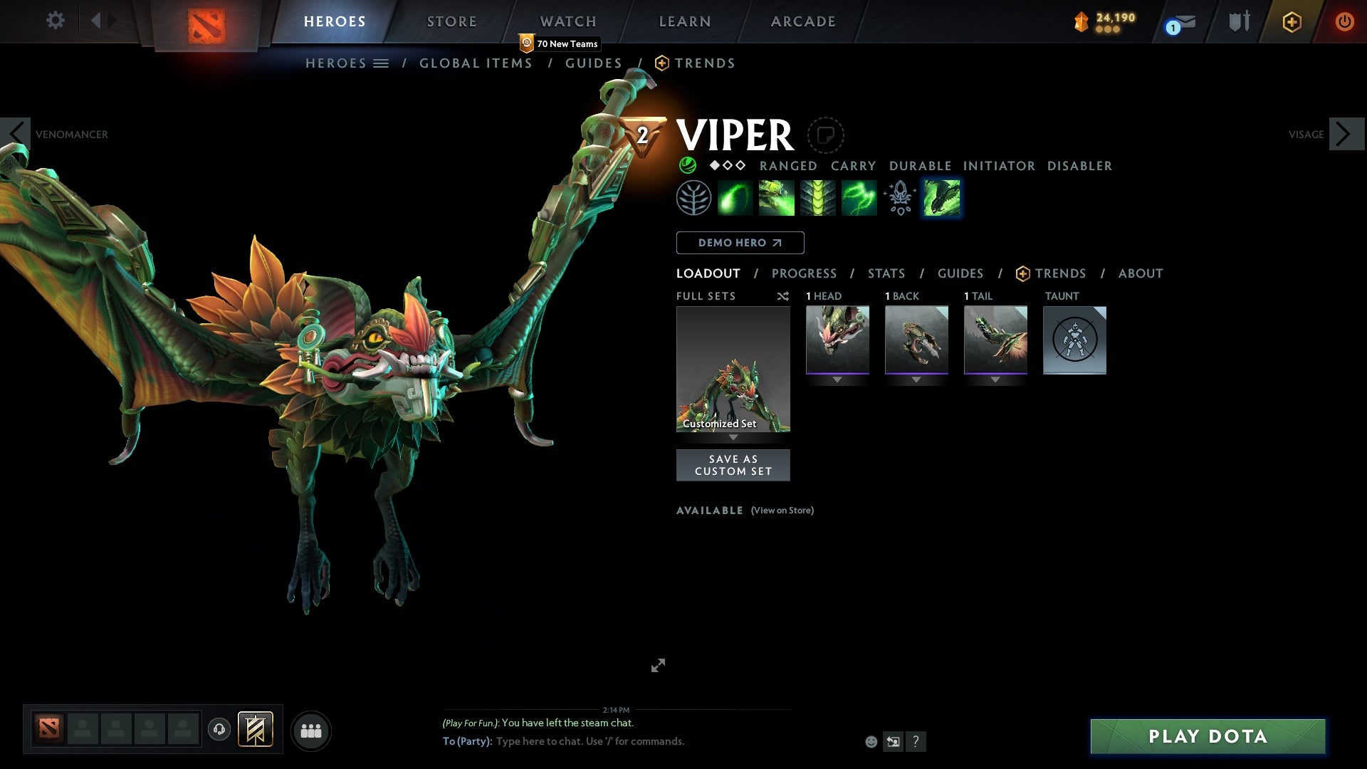 Ancient II | MMR: 3895 - Behavior: 10000