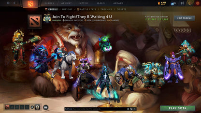 Archon V | MMR: 2833 - Behavior: 11962 - Communication: 11962