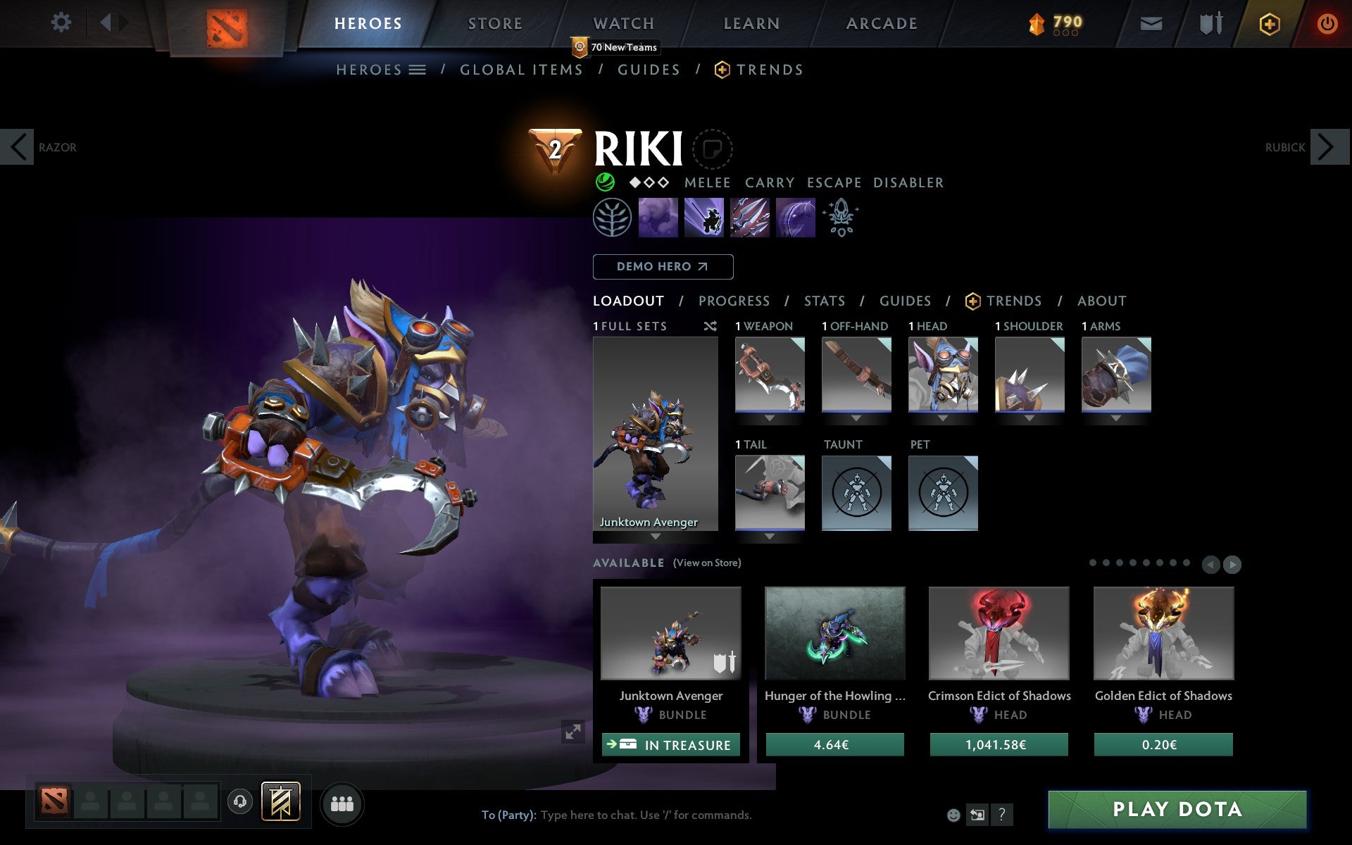 Herald II | MMR: 1 - Behavior: 9385