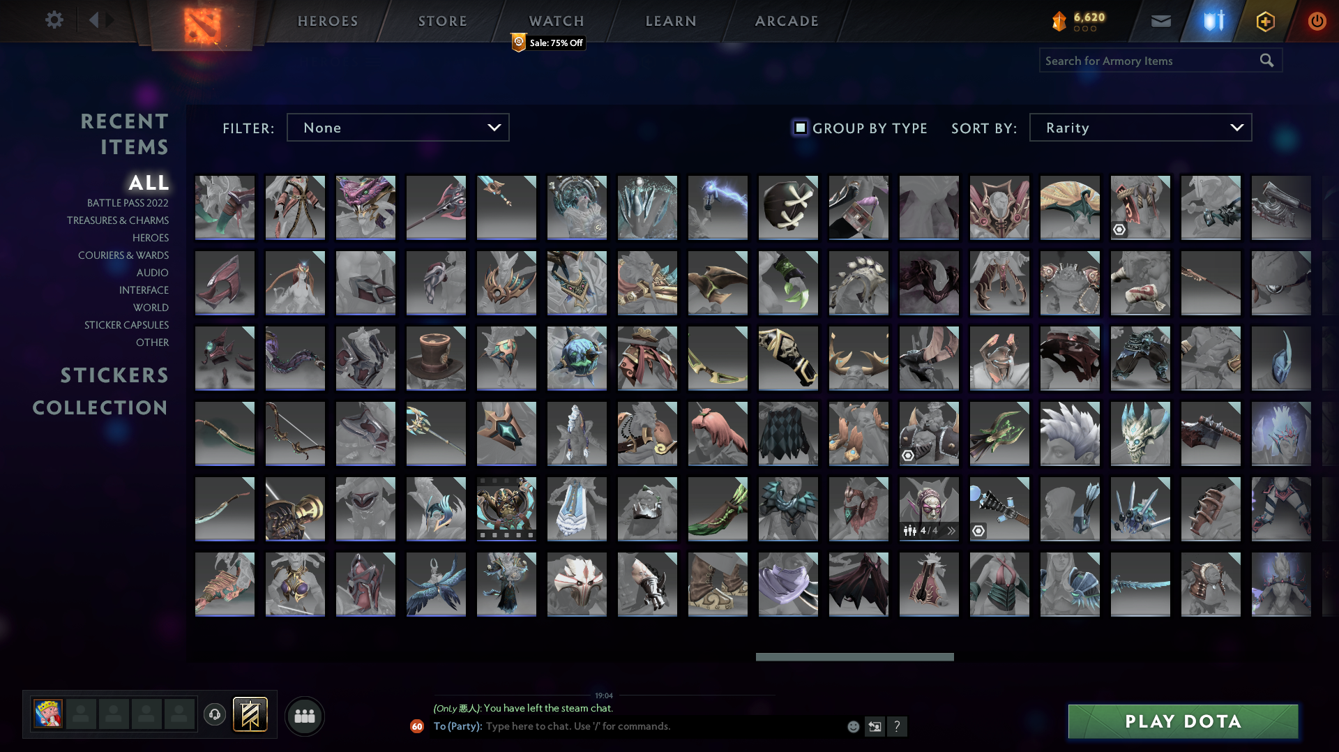 Ancient V | MMR: 4440 - Behavior: 10000