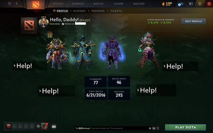 Legend III | MMR: 3505 - Behavior: 8445 - Communication: 8445