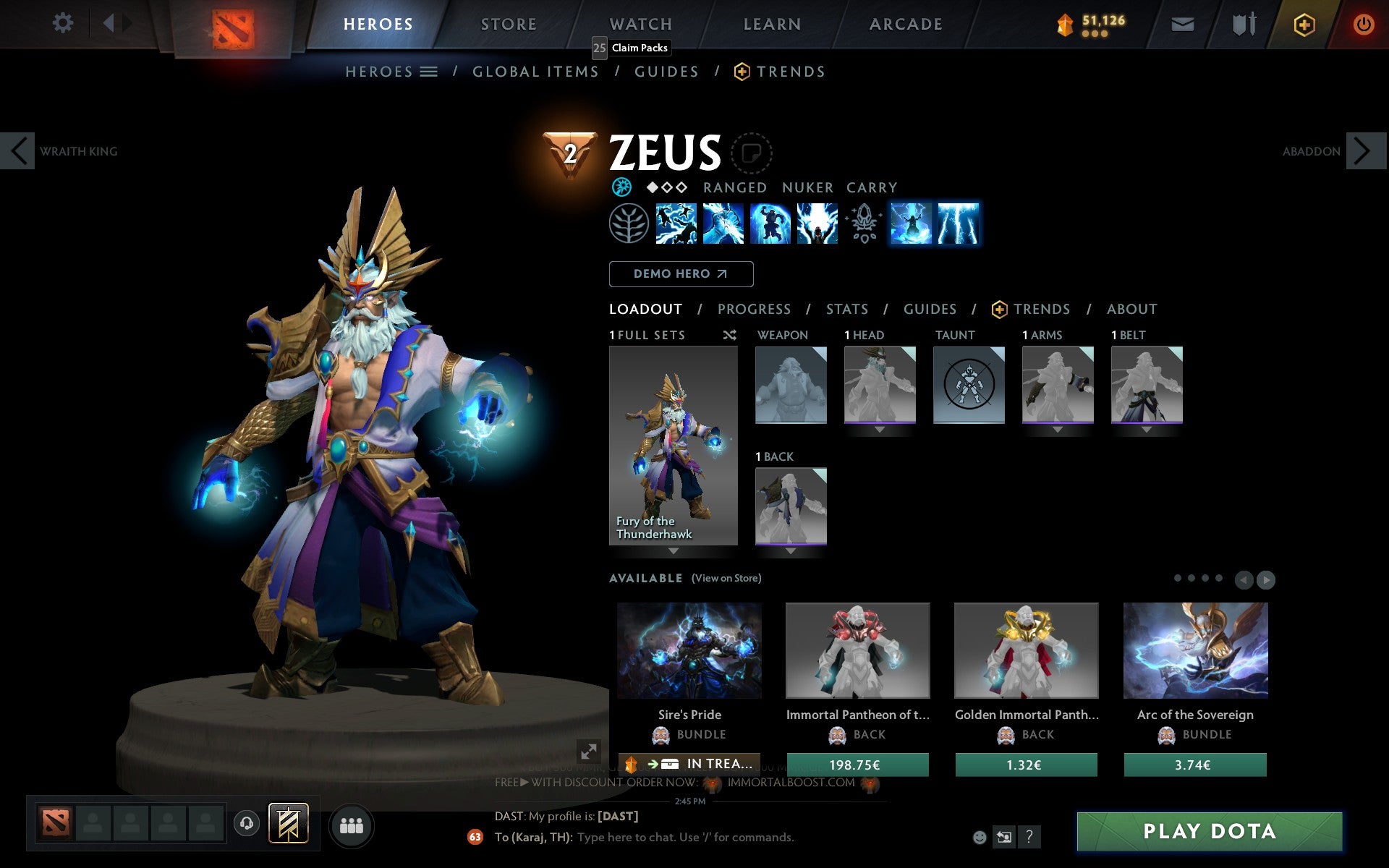 Legend III | MMR: 3365 - Behavior: 9080