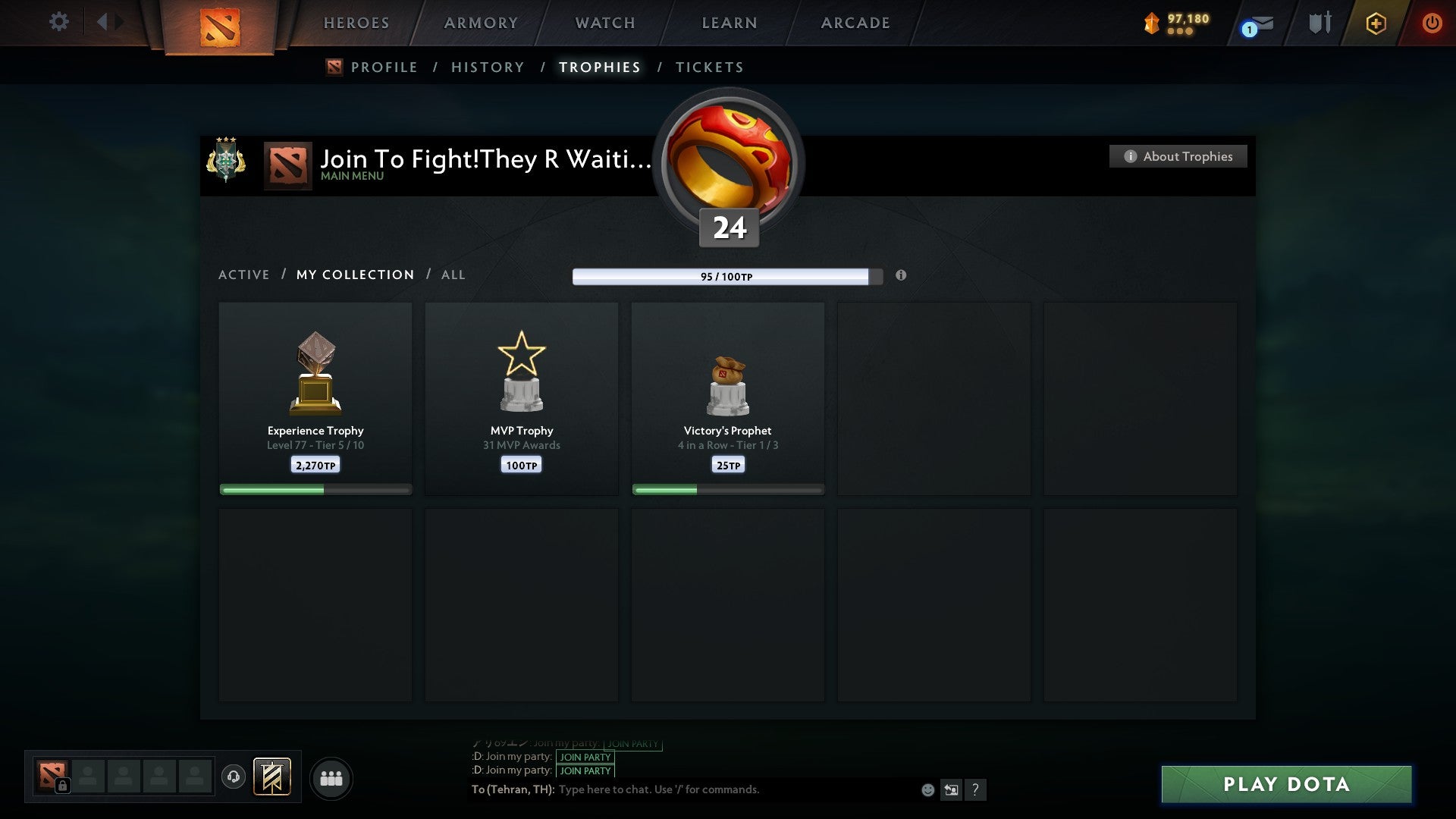 Archon III | MMR: 2578 - Behavior: 7127 - Communication: 6119