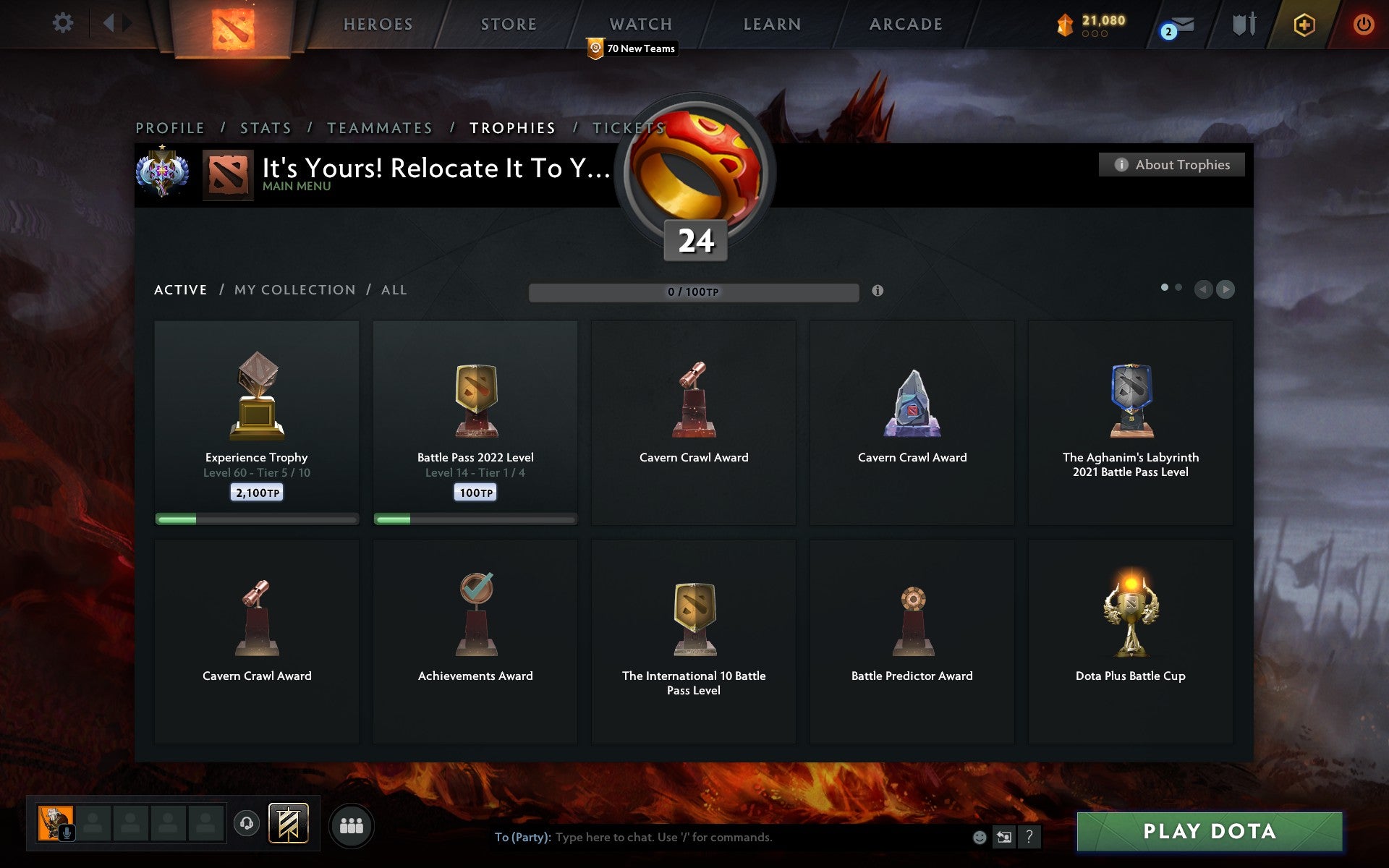 Ancient I | MMR: 3857 - Behavior: 9760