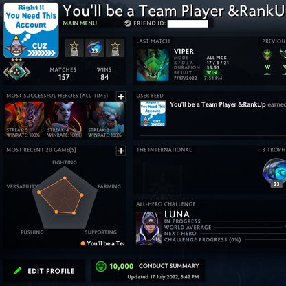 Crusader III | MMR: 1980 - Behavior: 10000