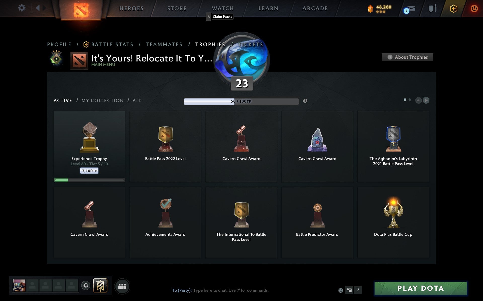 Herald III | MMR: 264 - Behavior: 10000