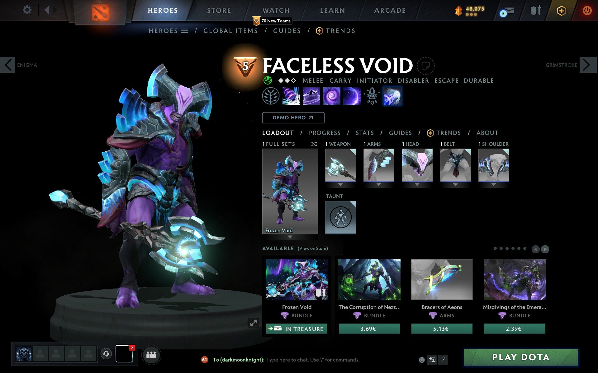 Legend II | MMR: 3354 - Behavior: 9507