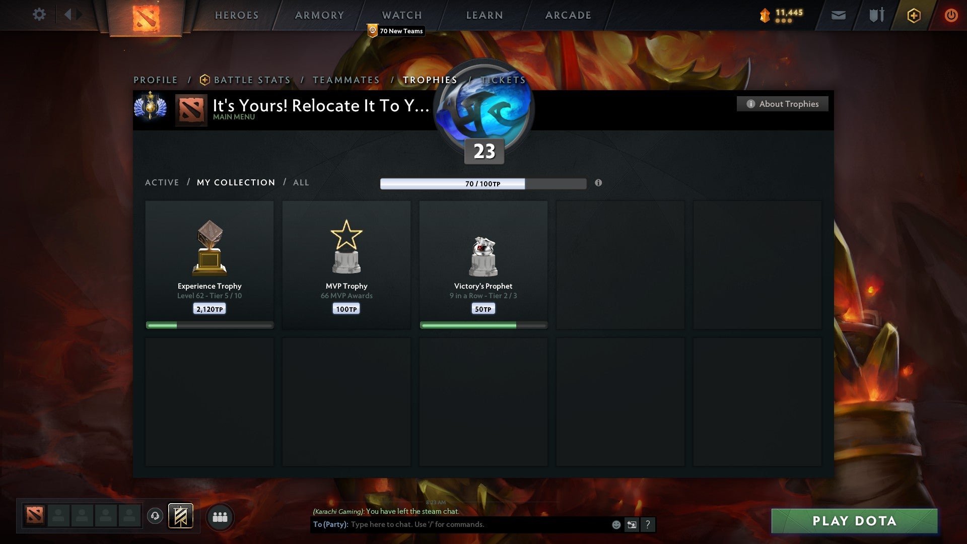 Divine I | MMR: 4687 - Behavior: 10925 - Communication: 10925