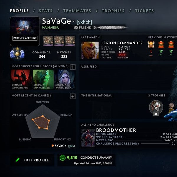 Divine I | MMR: 4540 - Behavior: 9815