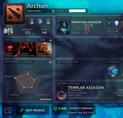 Archonte III | MMR : 2710 - Comportement : 9030 