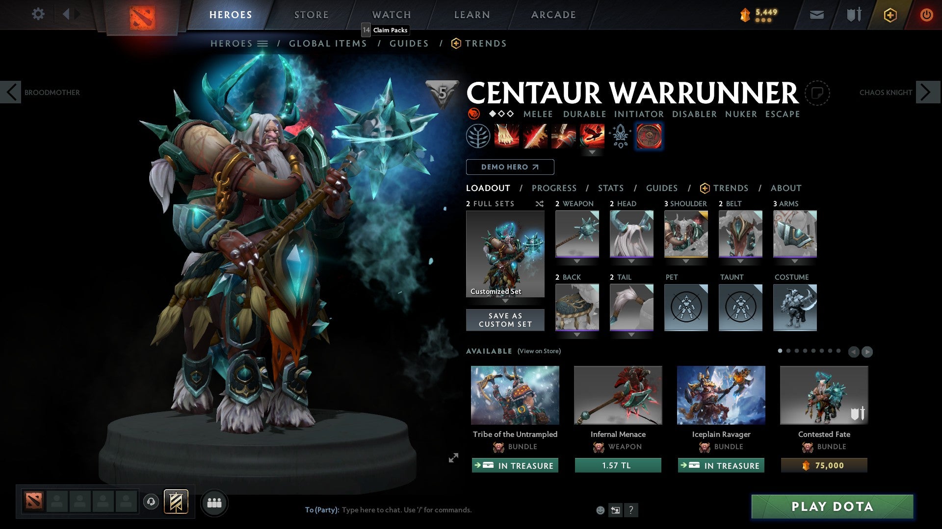 Ancient V | MMR: 4505 - Behavior: 10000