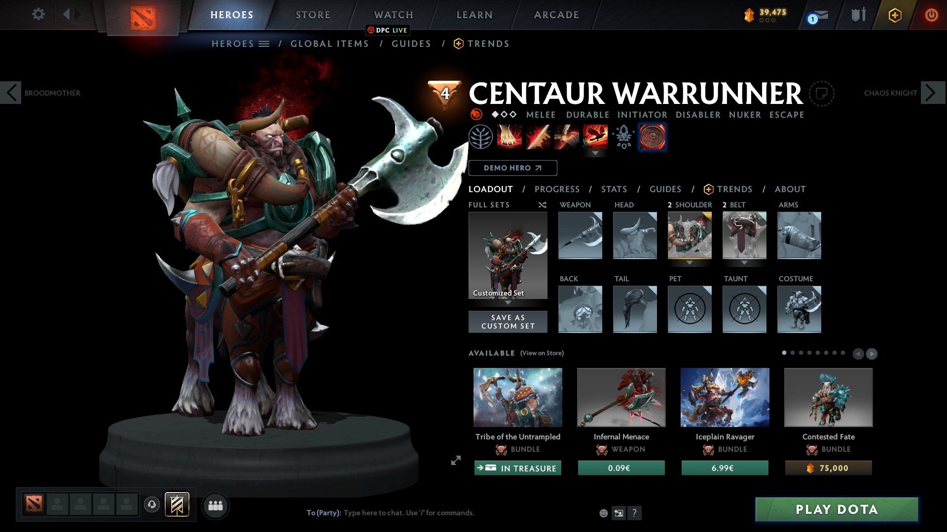 Archon V | MMR: 2891 - Behavior: 9274