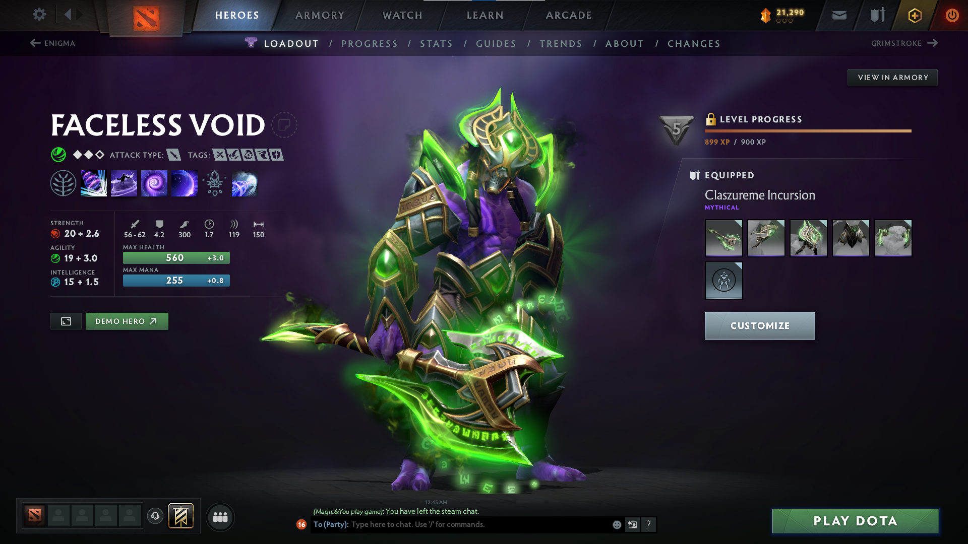 Legend III | MMR: 3411 - Behavior: 10258 - Communication: 10258