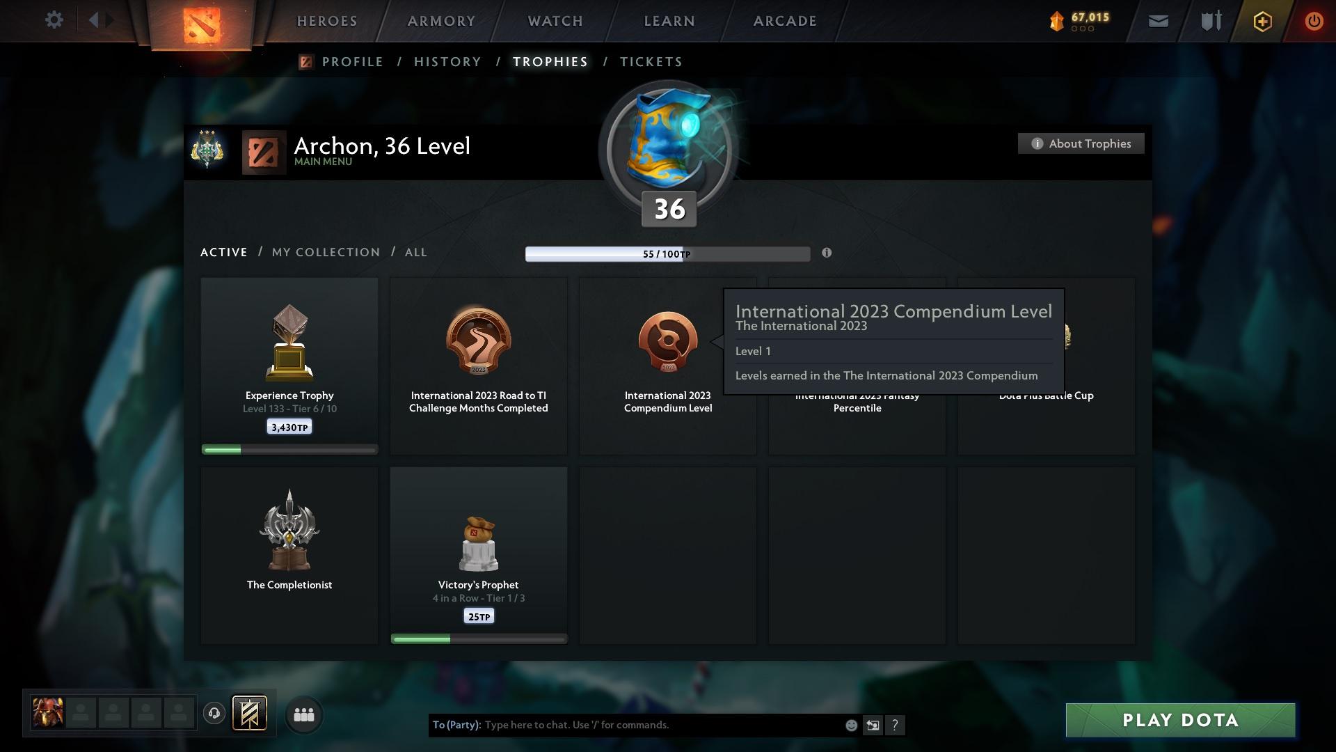 Archon III | MMR: 2599 - Behavior: 11774 - Communication: 11774