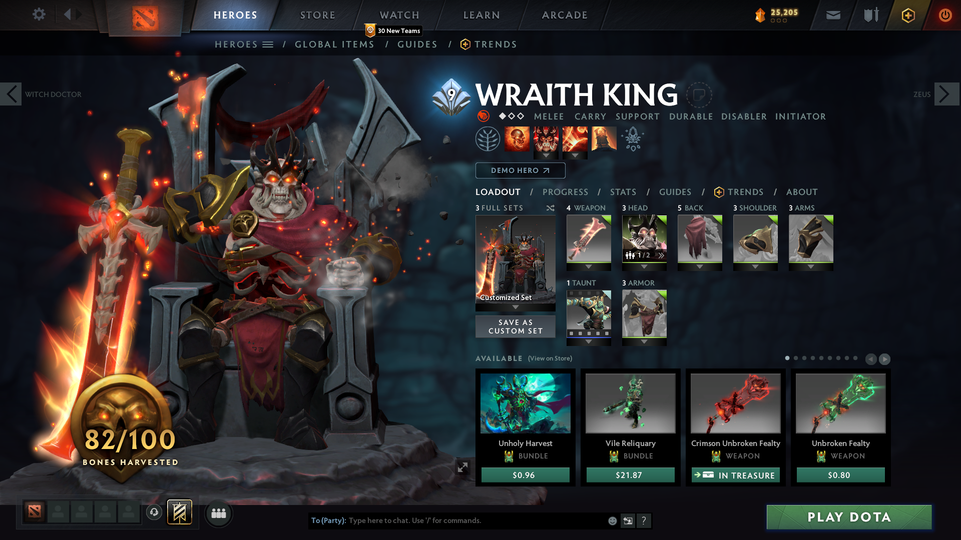 Immortal [ 283 ] | MMR: 8630 - Behavior: 10000