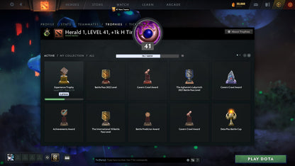 Herald I | MMR: 120 - Behavior: 10000