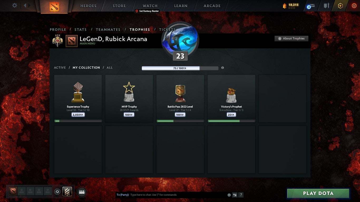 Legend III | MMR: 3420 - Behavior: 10000