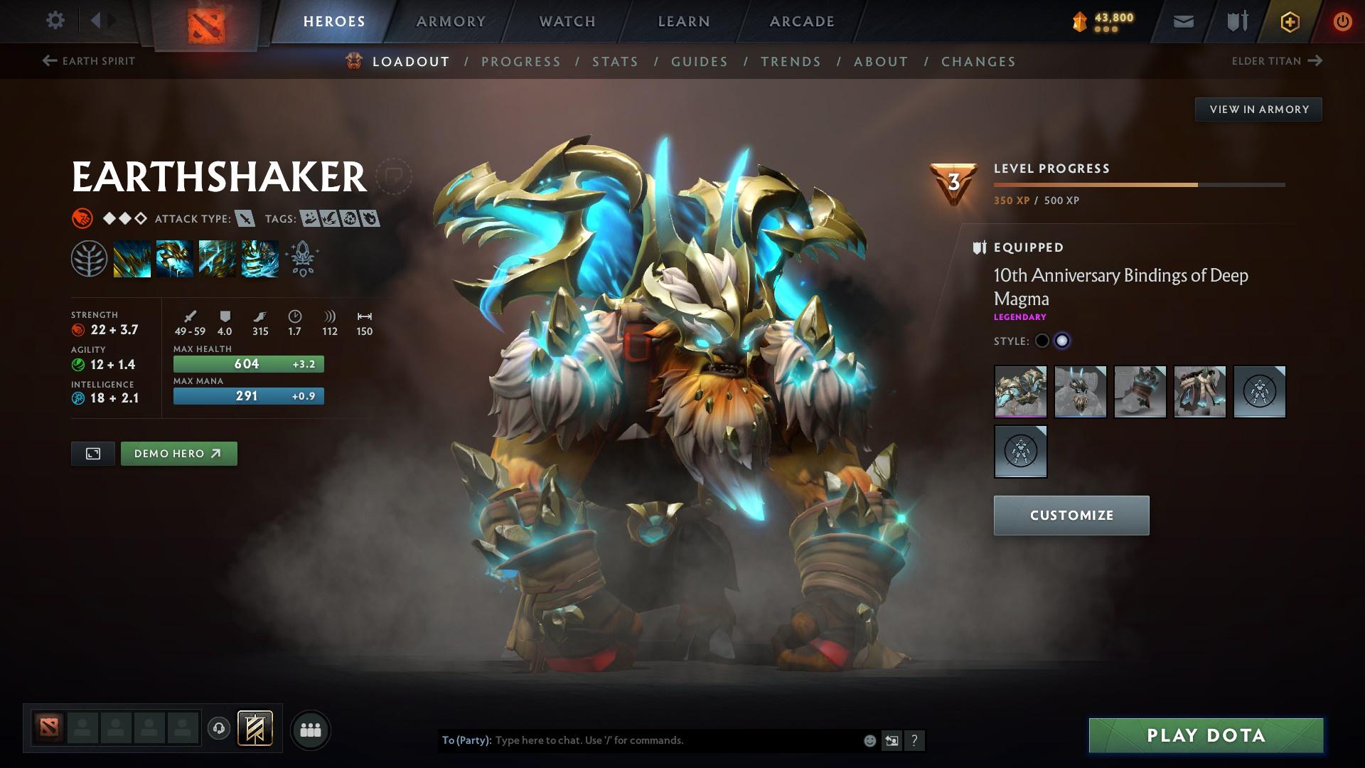 Ancient I | MMR: 3875 - Behavior: 11690 - Communication: 11690