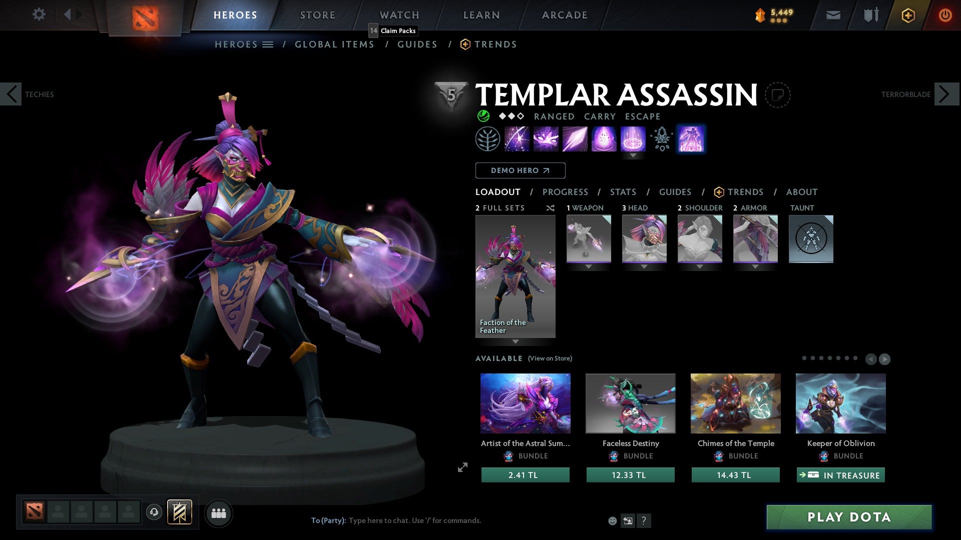 Ancient V | MMR: 4505 - Behavior: 10000