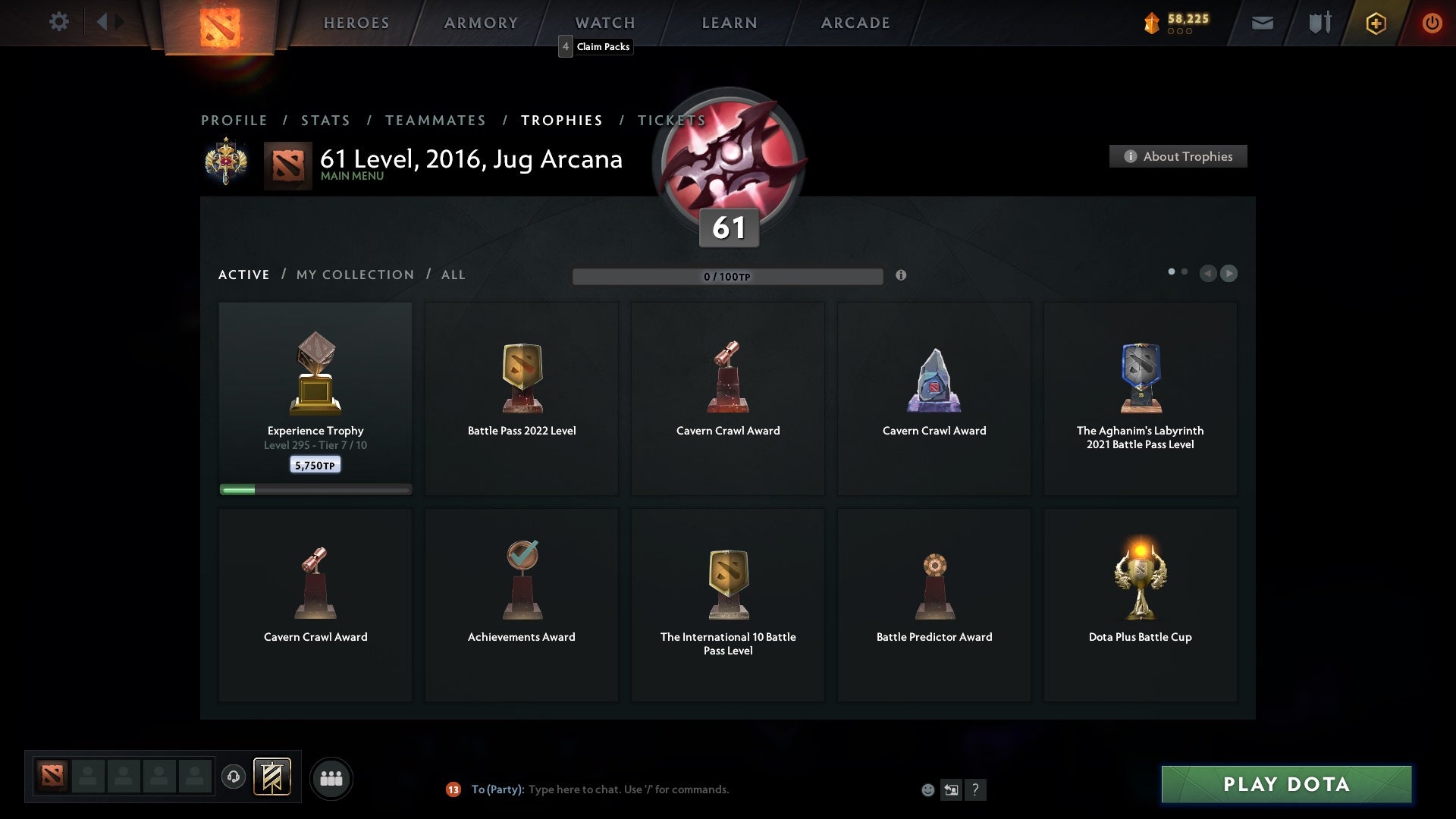 Legend I | MMR: 3087 - Behavior: 10000 - Communication: 10000