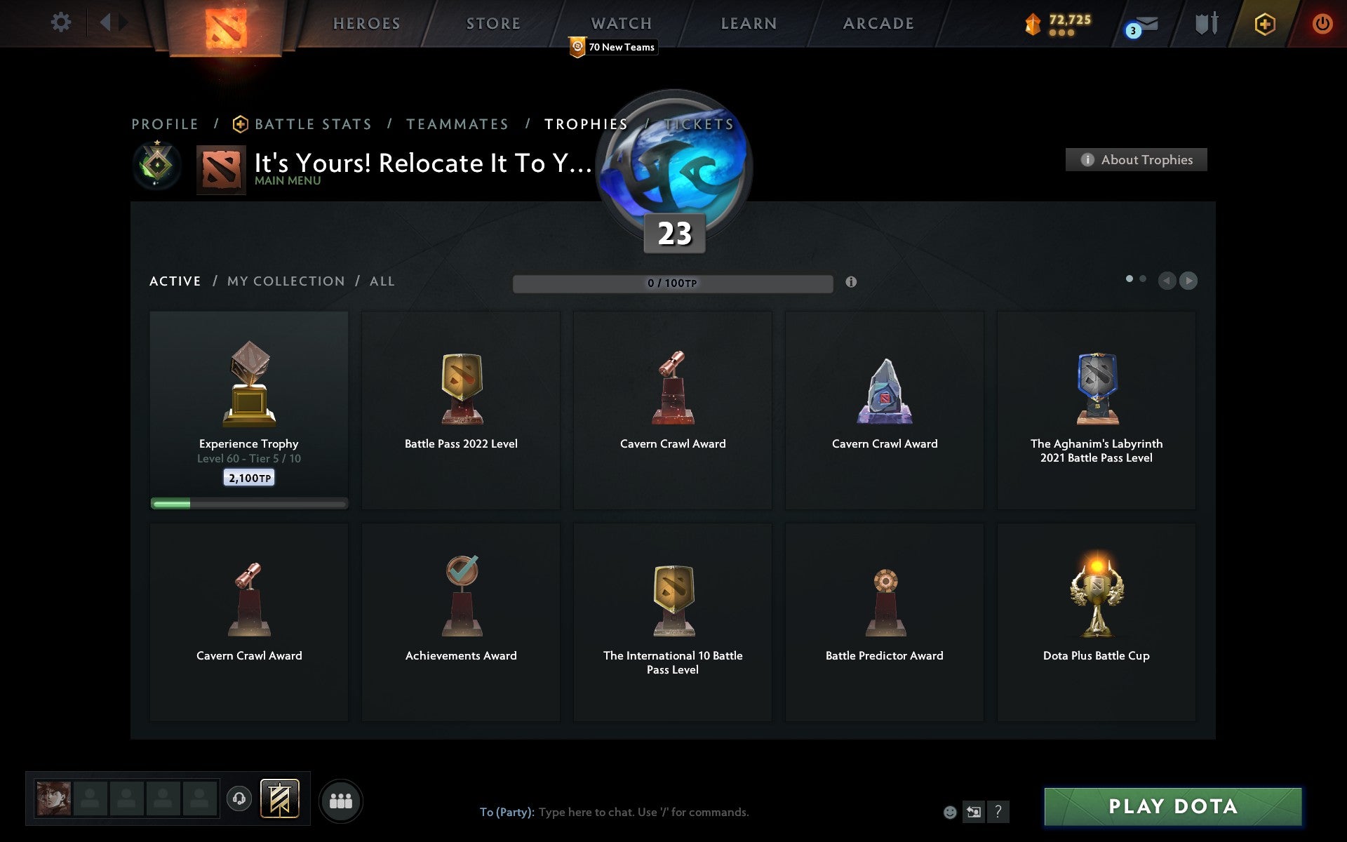 Herald I | MMR: 1 - Behavior: 10000