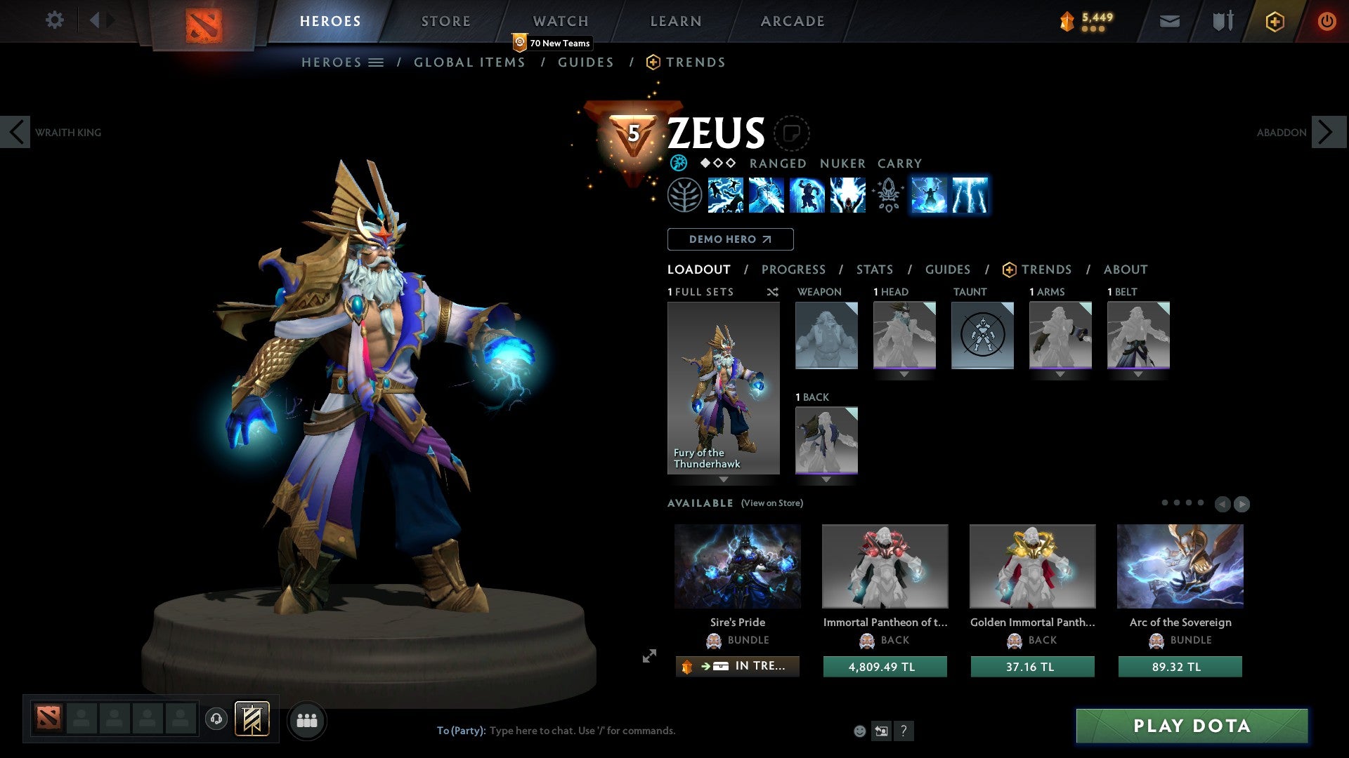 Ancient V | MMR: 4505 - Behavior: 10000