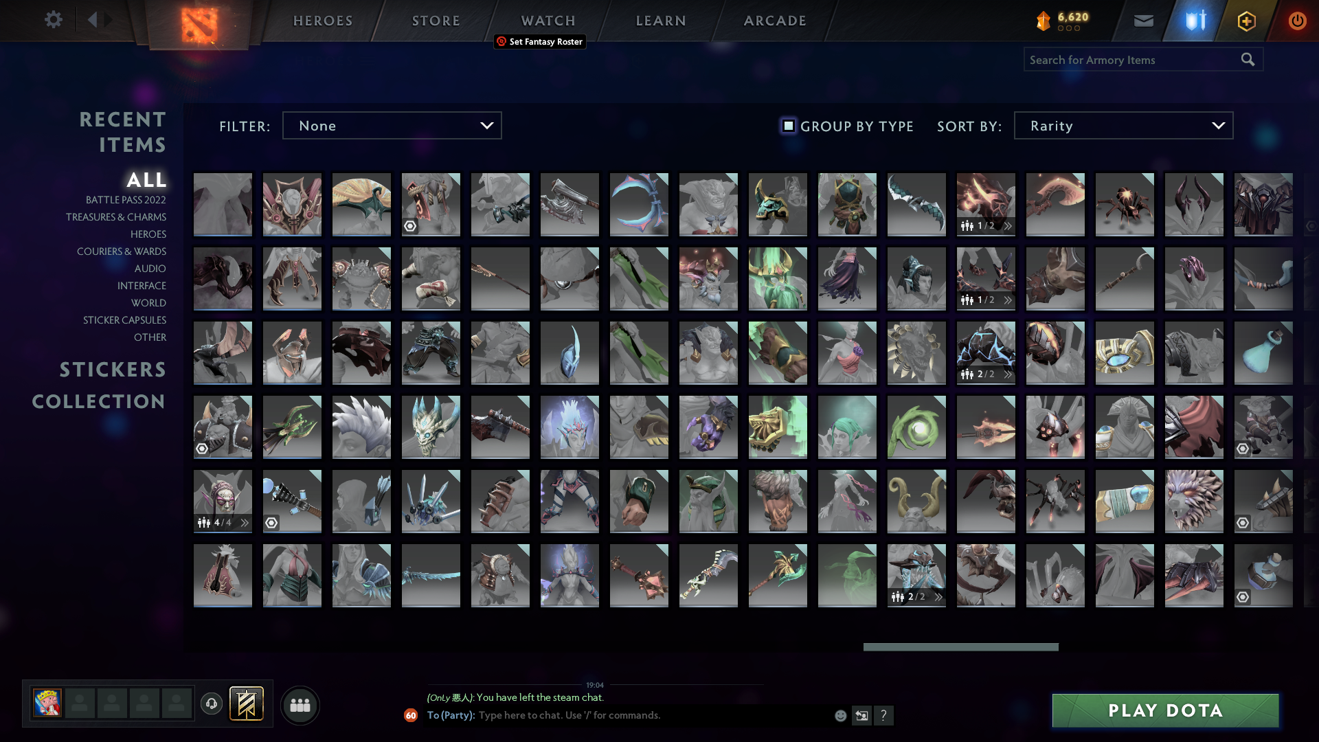 Ancient V | MMR: 4440 - Behavior: 10000